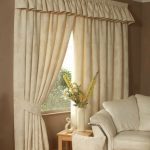 tende jacquard crema