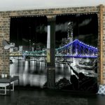 Decorazioni fotografiche con tende 3D