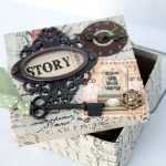 scatole decoupage decorazioni fotografiche