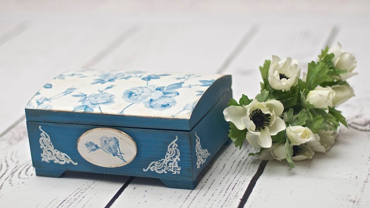 opzioni fotografiche per scatole decoupage