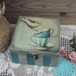 idee per decorazioni con scatole decoupage