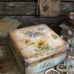 idee per decorazioni con scatole decoupage