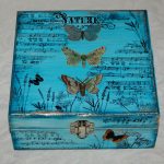 idee di design per scatole decoupage