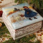 idee per decorare scatole decoupage