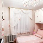 tulle per la cameretta di una bambina