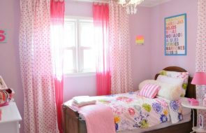tulle rosa per la cameretta dei bambini