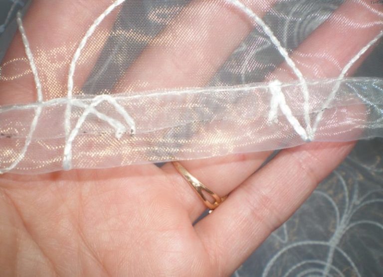 tende di organza
