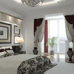 idee per tende per camera da letto con balcone