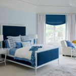 Tende per camera da letto con idee per interni con balcone