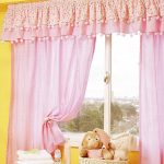 tulle per la cameretta dei bambini in chintz