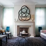 idee moderne per interni in tulle