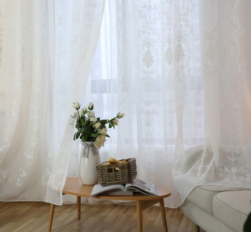tulle in camera da letto
