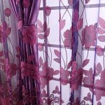 disegno in tulle colorato