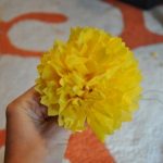 fiori dai tovaglioli