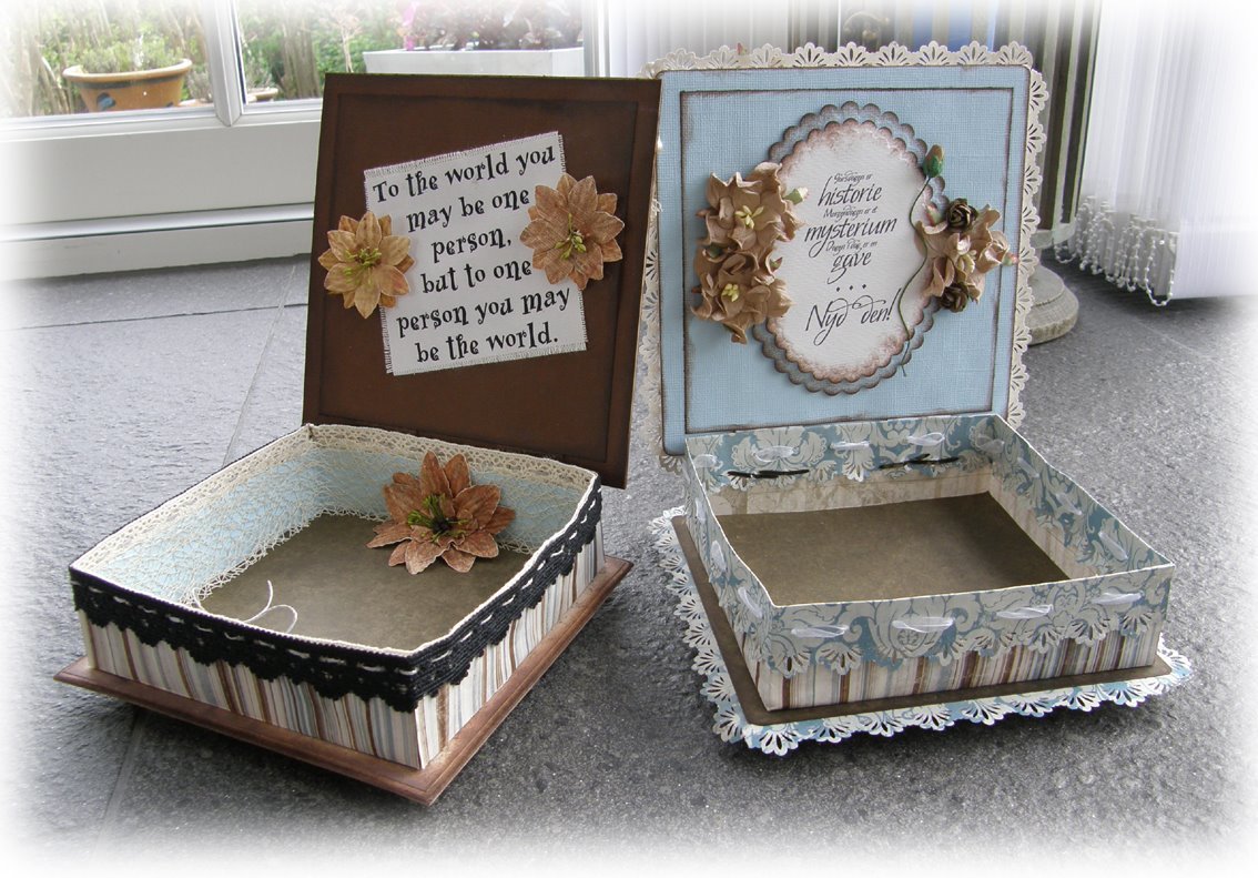 idee per decorare le scatole