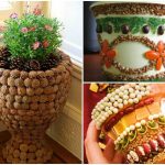 Idee di design per decorazioni di vasi fai da te