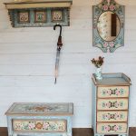 foto di design di mobili decoupage