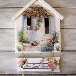 foto di design di mobili decoupage