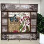 disegno fotografico decoupage su legno