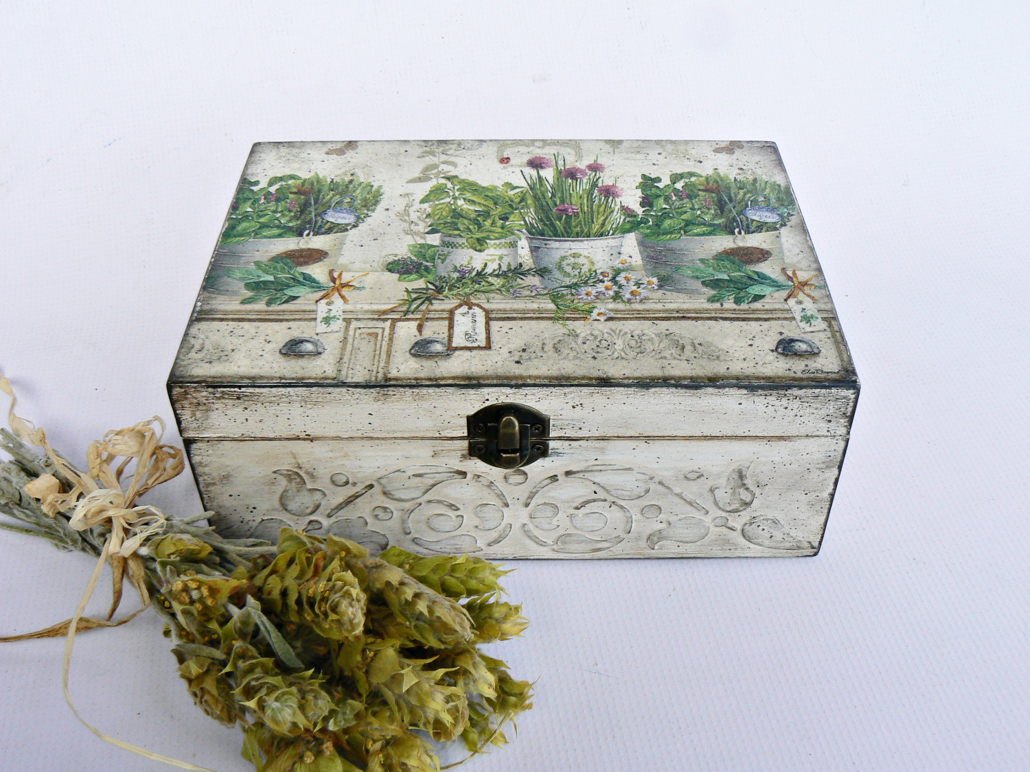 decoupage su legno fai da te foto design