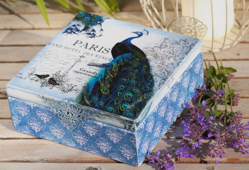 idee di design fai da te per decoupage su legno