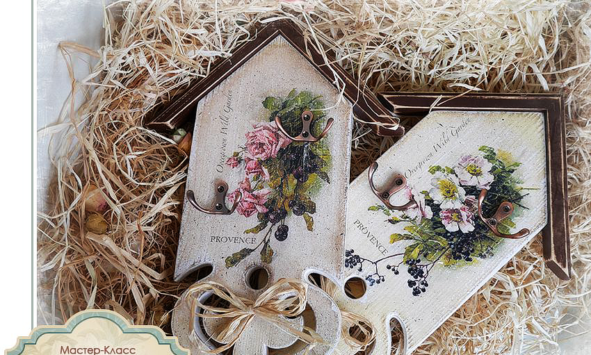 Decoupage fai da te in legno