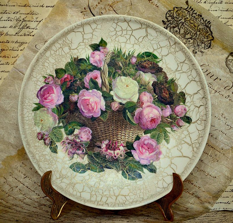 idee per decoupage su legno con le tue mani foto