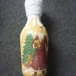 bottiglie di vino decoupage fai da te foto design