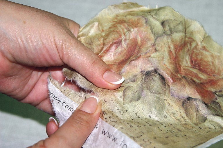 opzioni fotografiche per bottiglie decoupage