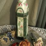 Idee fai da te per il decoupage di bottiglie di vino