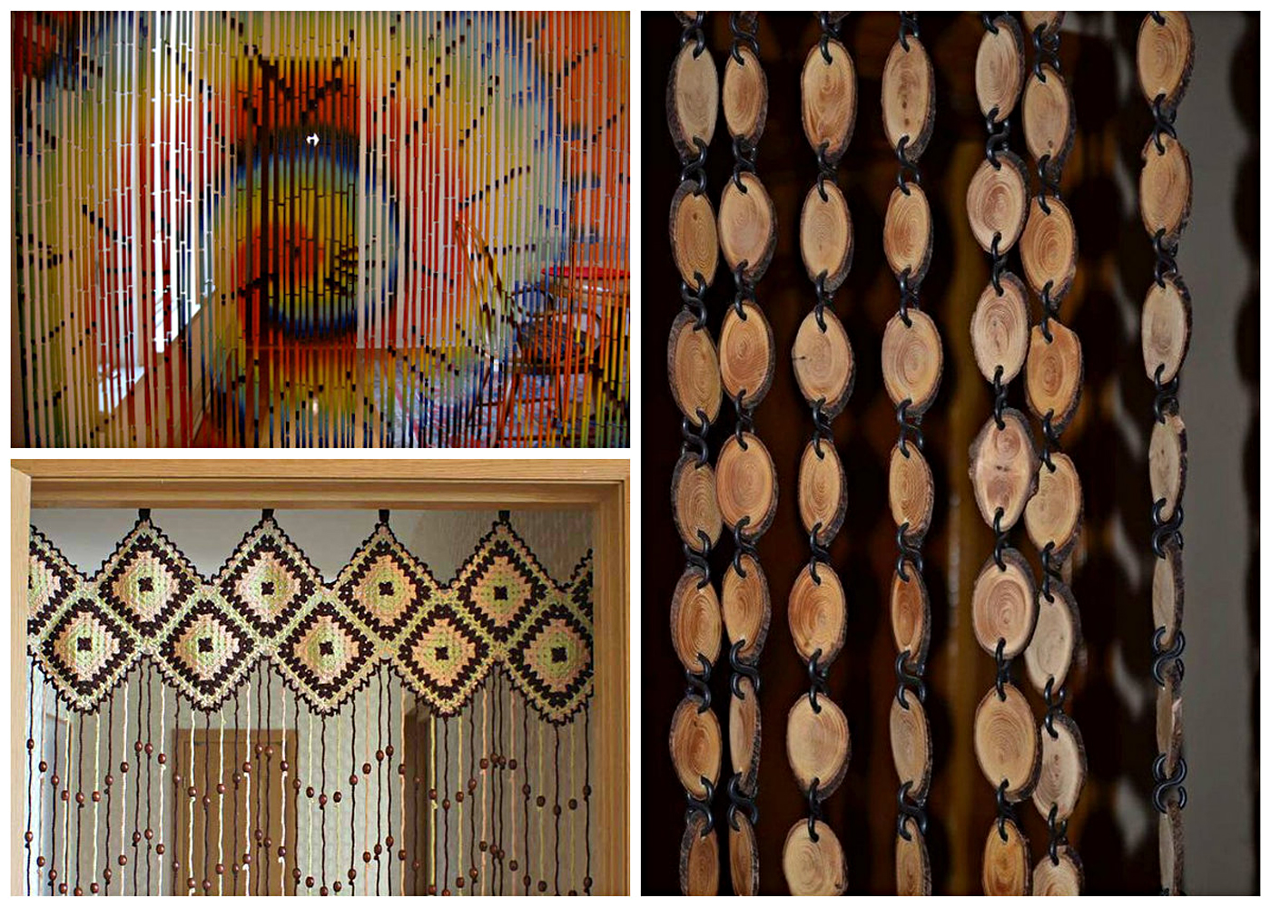 design di tende in legno