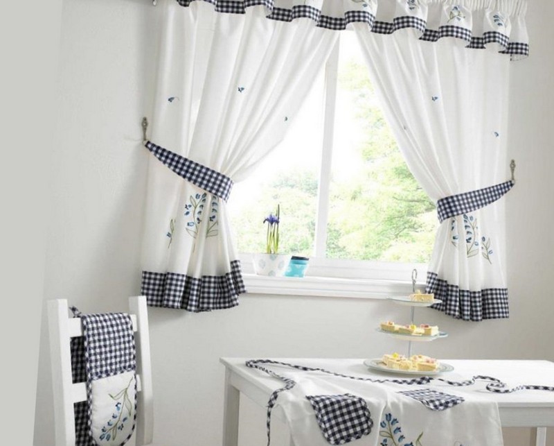 design della tenda da cucina