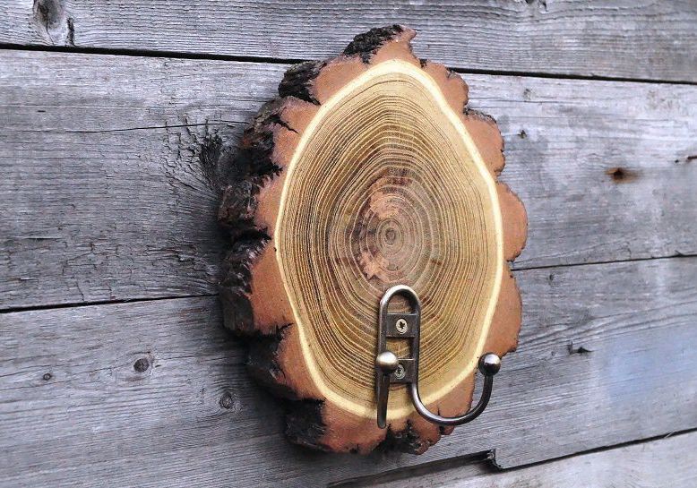 portachiavi in ​​acacia