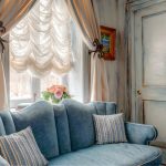 idee di design per tende alla francese