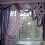 decorazione di tende di diversi colori