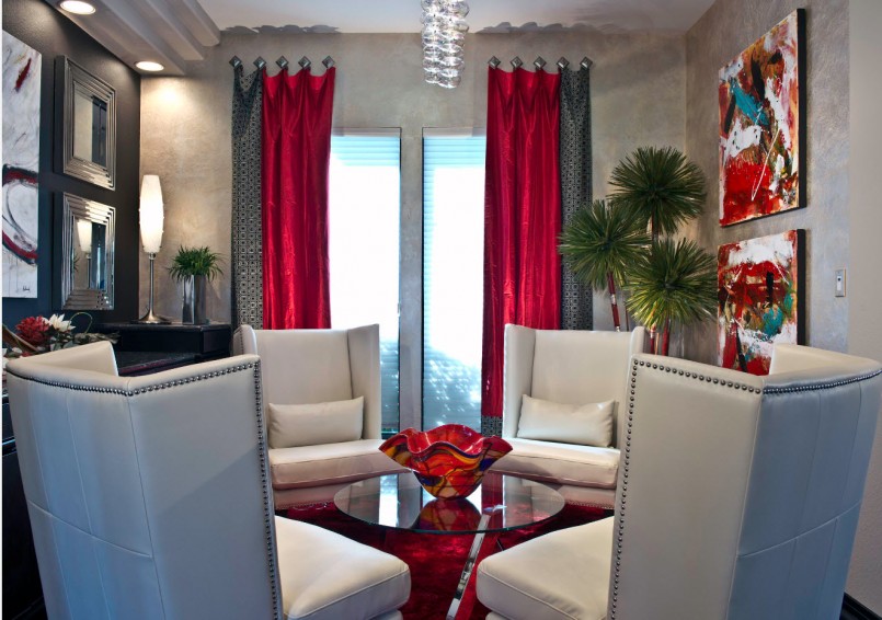 come decorare le tende foto