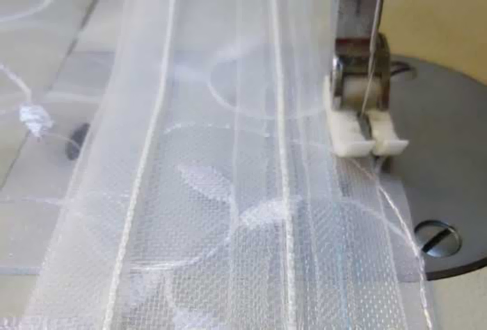 come orlare il tulle con le tue mani