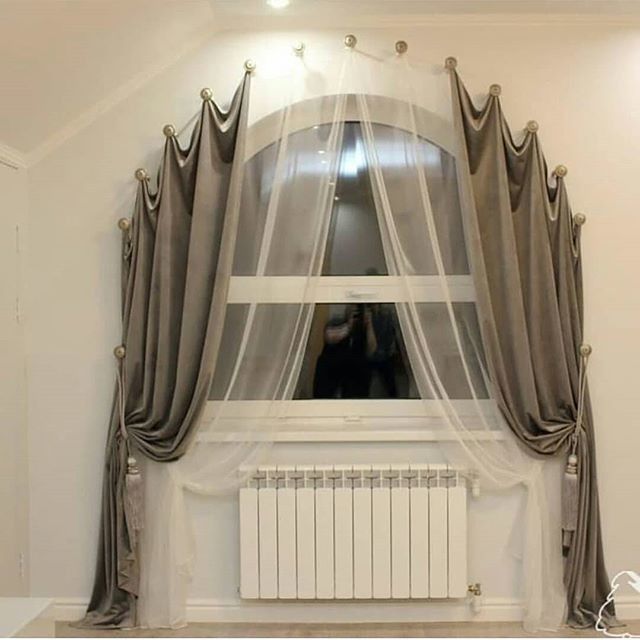 come appendere le tende senza cornice interna