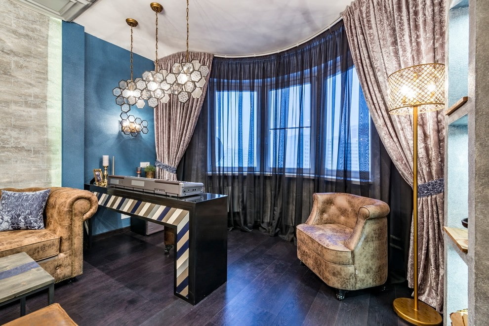 cornicione per idee di decorazione per finestre a bovindo