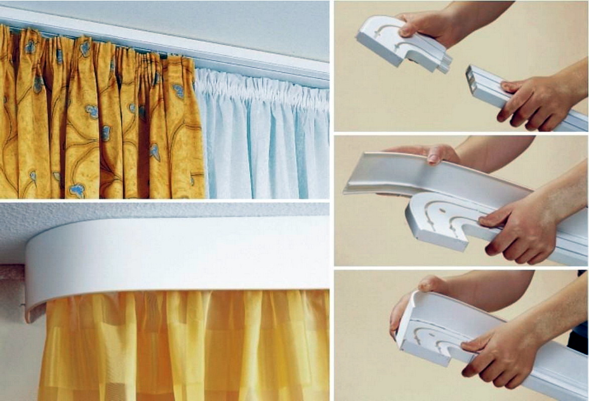 idee di design per aste per tende