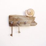 foto portachiavi in ​​legno