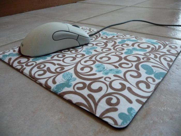 opzioni per il tappetino per mouse del computer