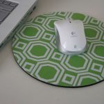 foto del tappetino per mouse del computer