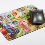 decorazione fotografica del tappetino per mouse del computer