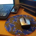 decorazione fotografica del tappetino per mouse del computer