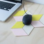 design del tappetino per mouse del computer