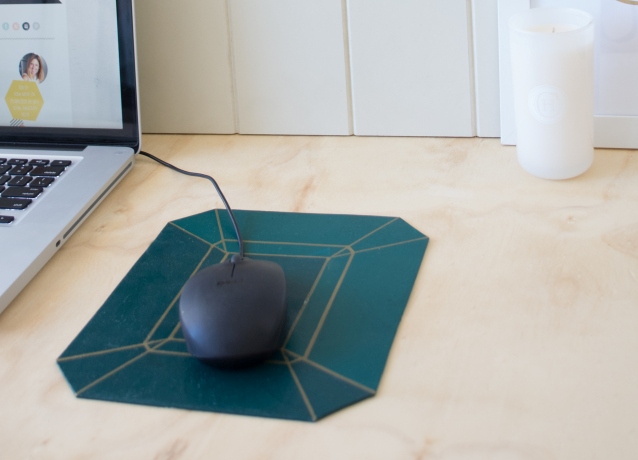 foto di design del tappetino per mouse del computer