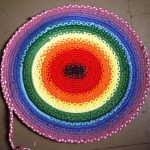 idee per foto di tappeti ricavati da oggetti vecchi