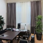 tulle all'interno dell'ufficio
