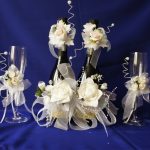 idee per foto di decorazioni per bottiglie di champagne per matrimoni